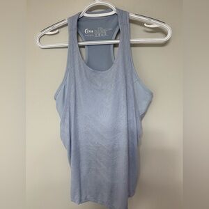Zyia Light Blue Racerback Tank Top